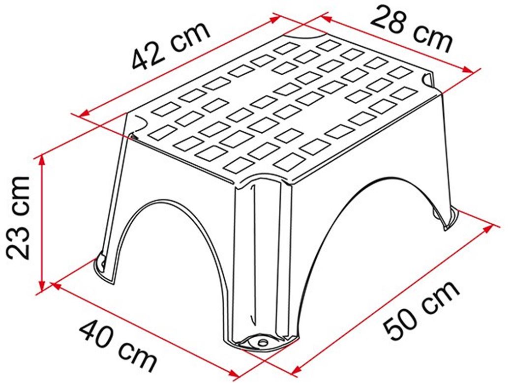 STEP GRIGIO PORTATA 150 KG